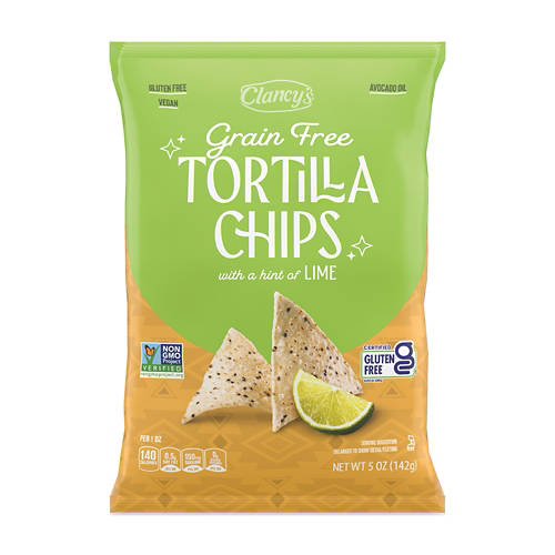 Clancy's Gluten Free Lime Tortilla Chips, 5 oz